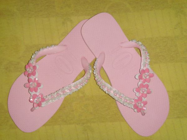 CHINELO SIMPLES "ROSA BEBÊ"