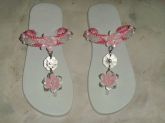 CHINELO "ROSA E BRANCO"